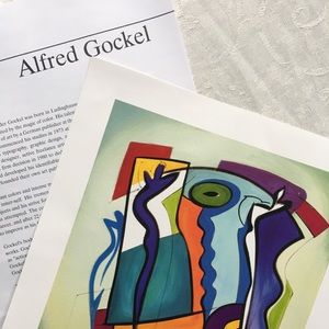 Alfred Gockel “Blue on Blue”